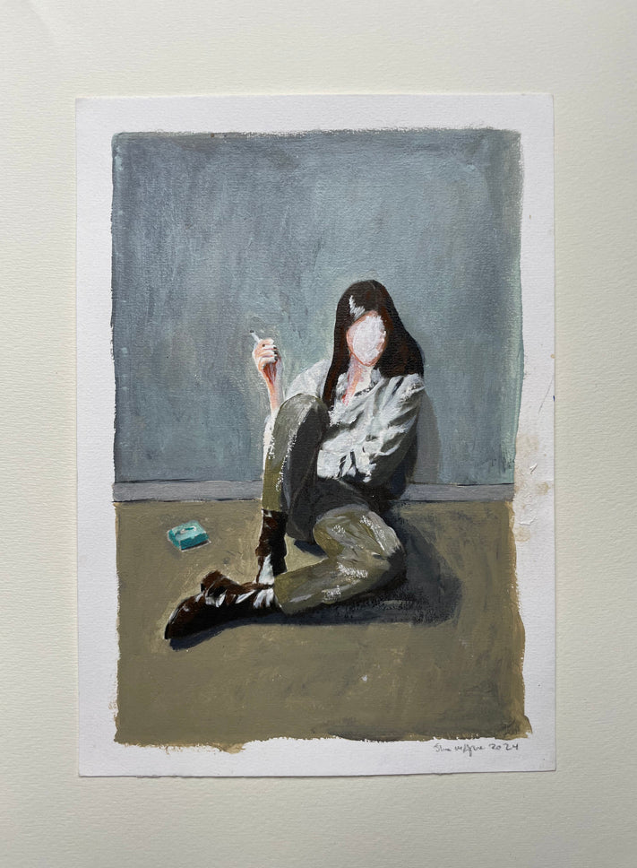 Taking a break - original A4 -