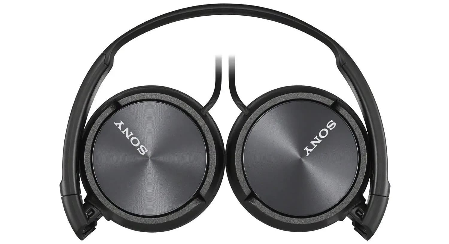 Image shows a pair of Sony MDRZX310 headphones against a white background.