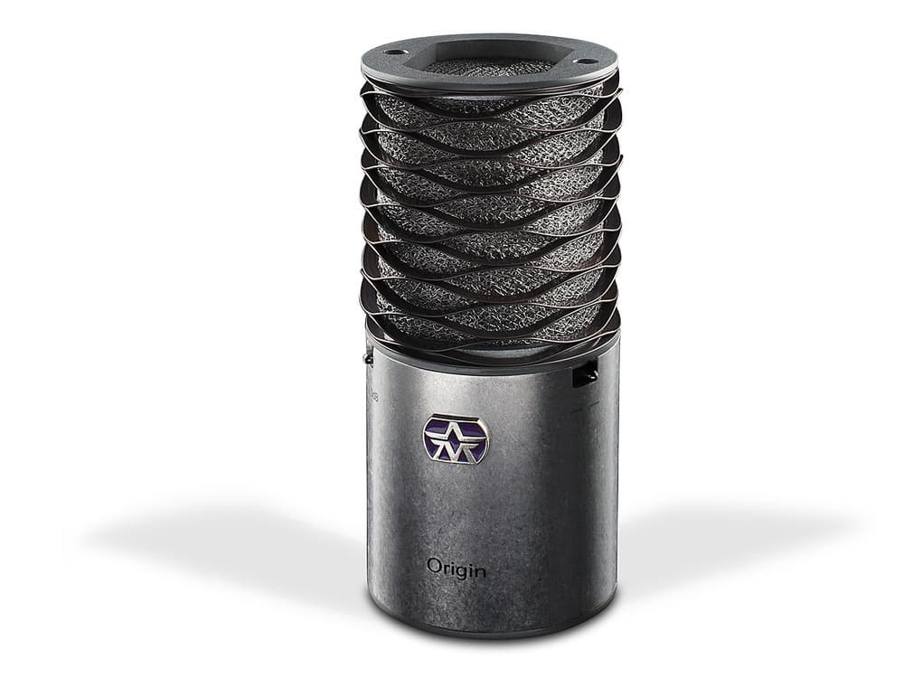 Image shows an Aston Origin microphone against a white background.