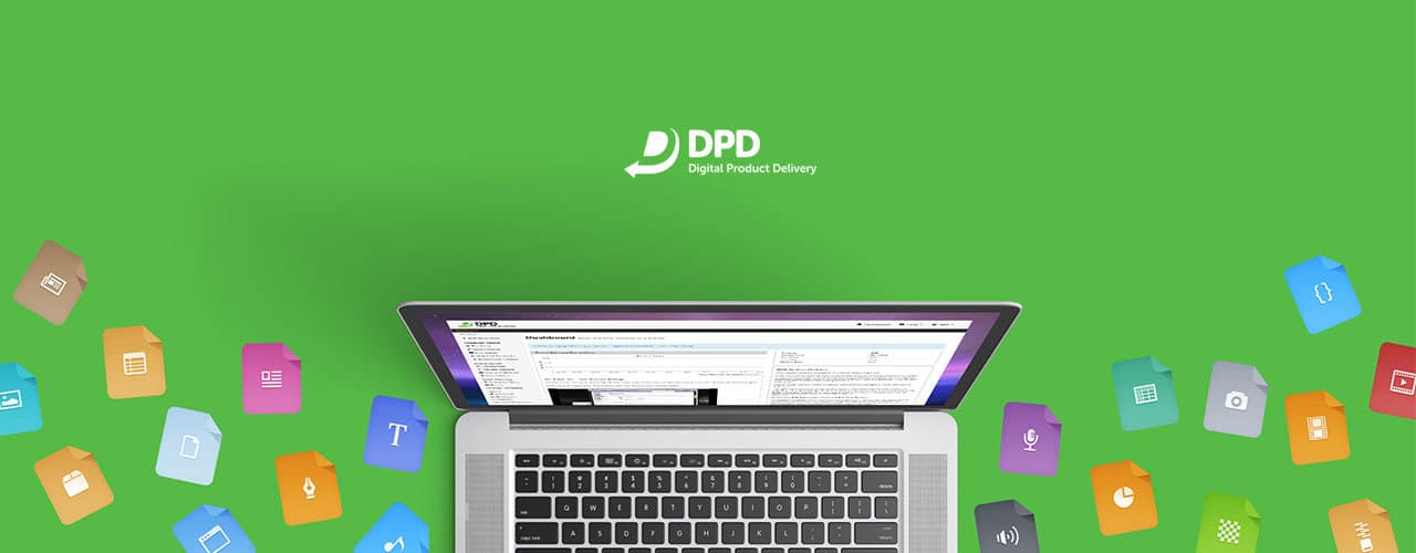 Image is a screenshot of the DPD website.