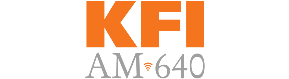 Image shows the logo for KFI AM 640.