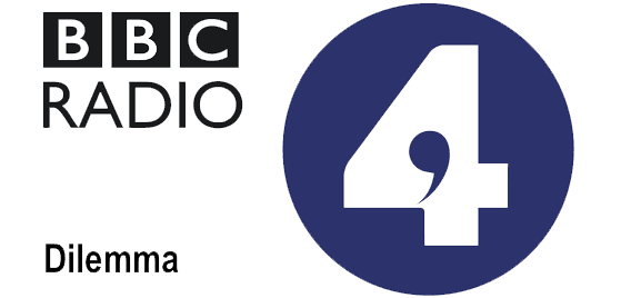 Image shows the logo artwork for BBC Radio 4 Dilemma.