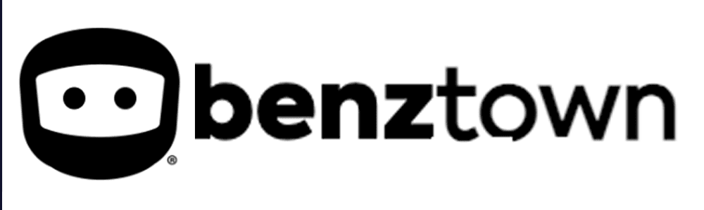 Image shows the logo for benztown.