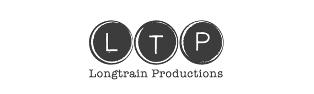 Image shows the logo for Longtrain Productions.