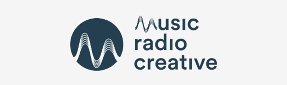 Image shows the logo for music radio creative.