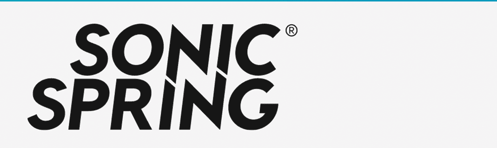 Image shows the logo for Sonic Spring.