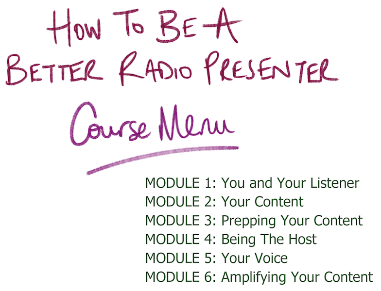 This a scribbled list that just reads the next following Module Steps within this article.