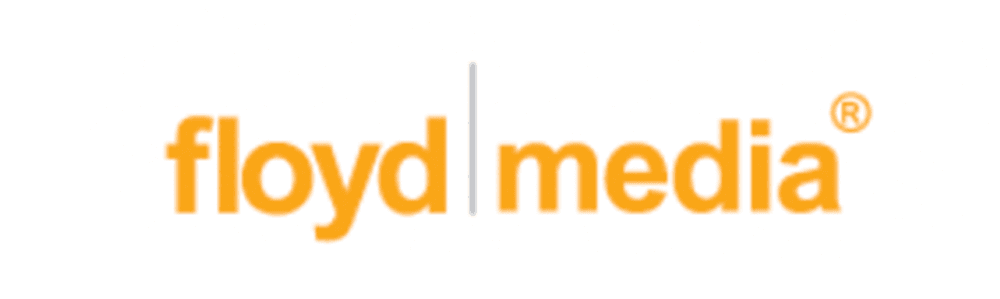 Image shows the logo for floyd media.