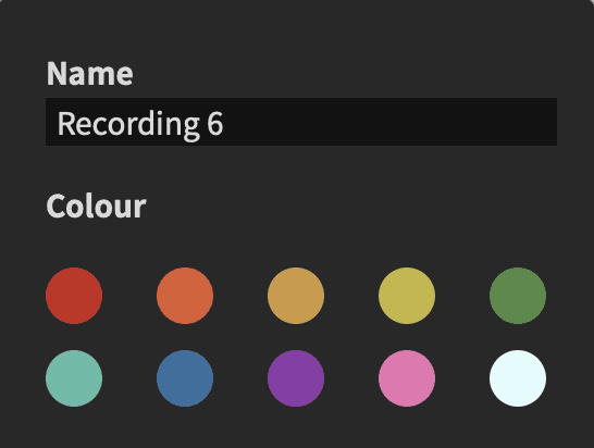 Image shows the Rode Connect Setup for Radio File Settings.
